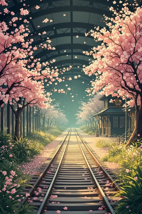 街角的樱花 封面海报